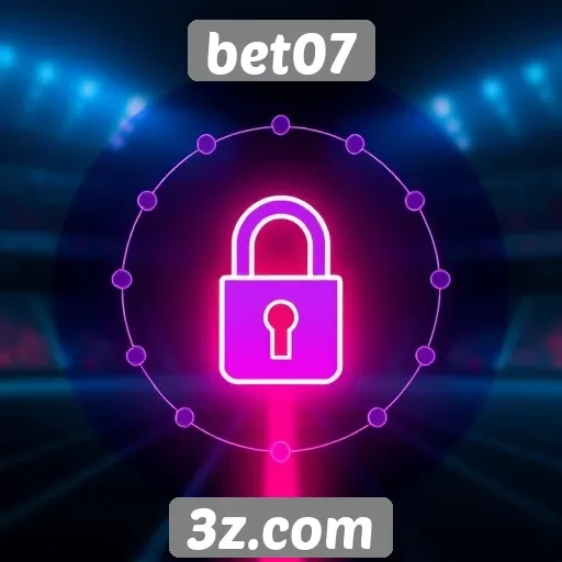 Recursos de segurança e proteção de dados no bet07