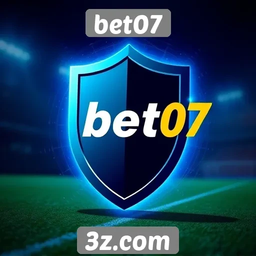Segurança e proteção nas transações do site bet07